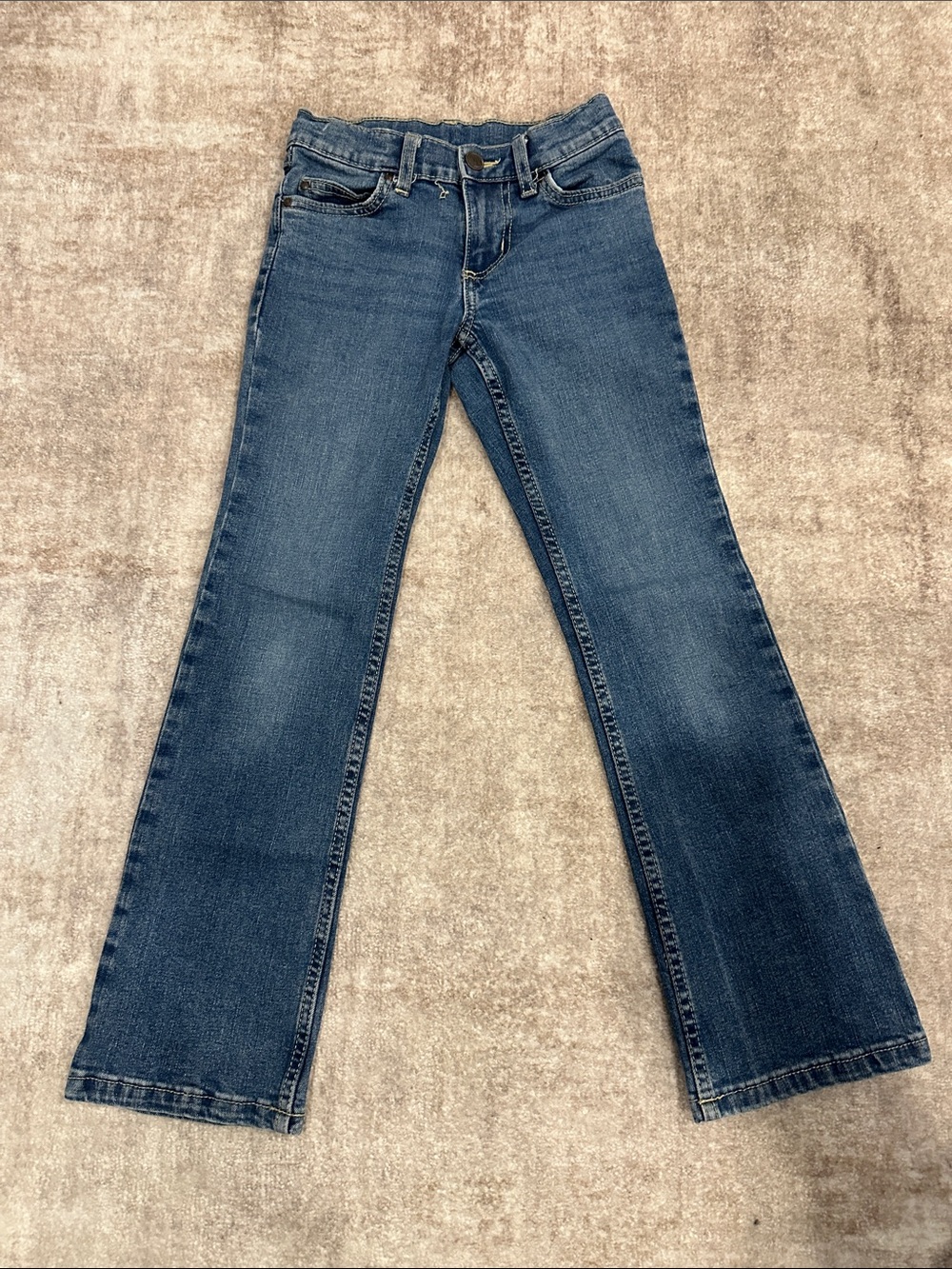 Wrangler Kids Dark Blue Bootcut Jeans